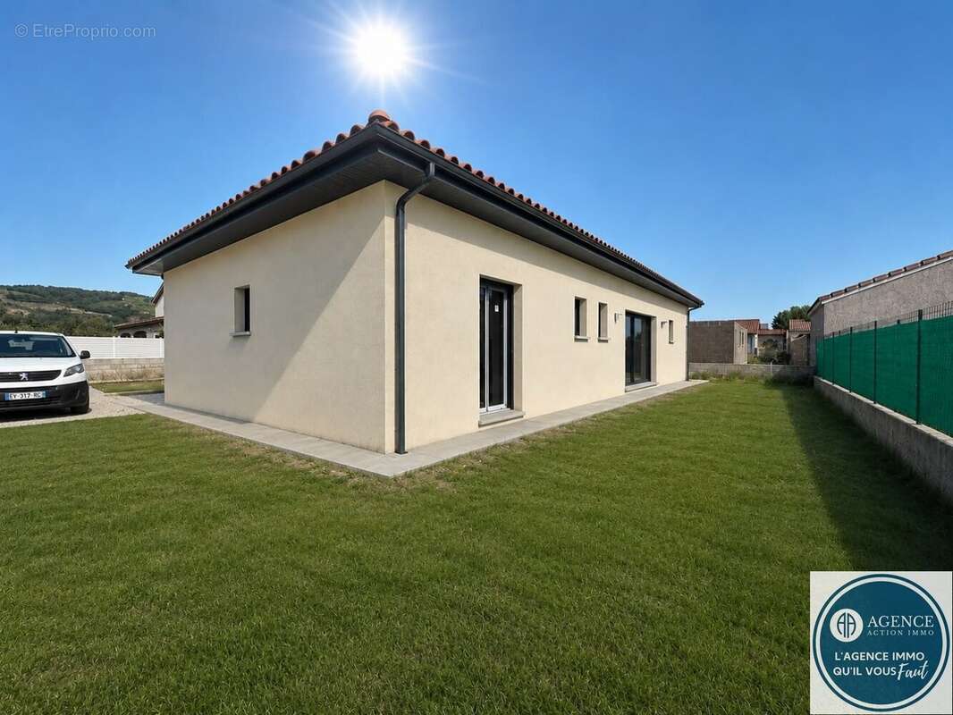 Construction neuve de standing  107 m²  Terrain 427 m²  Garage  DPE A  Sablons (38550) - photo 6