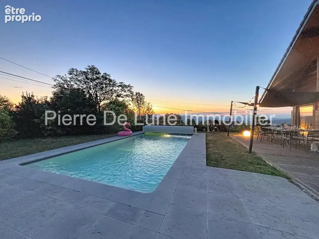 Trévignin – Maison d'exception en ossature bois avec vue dominante, piscine et panorama sur les montagnes - photo 39