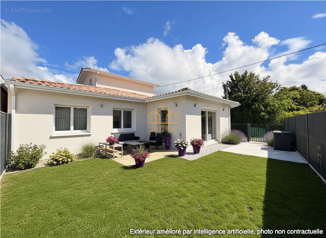 Maison récente avec garage et studio à vendre à Audenge - photo 2