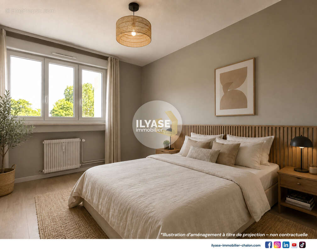 Appartement T3  2 CH  67m2 - photo 11