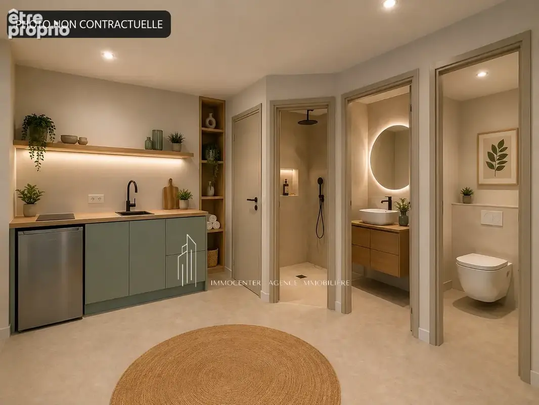 Immeuble 2 appartements entièrement rénové   saint-vallier - photo 8