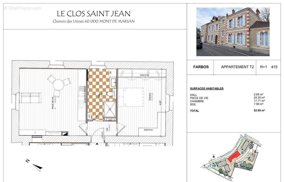 Appartement à MONT-DE-MARSAN