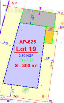 AIGUES MORTES   - terrain de 360 m2 - photo 2