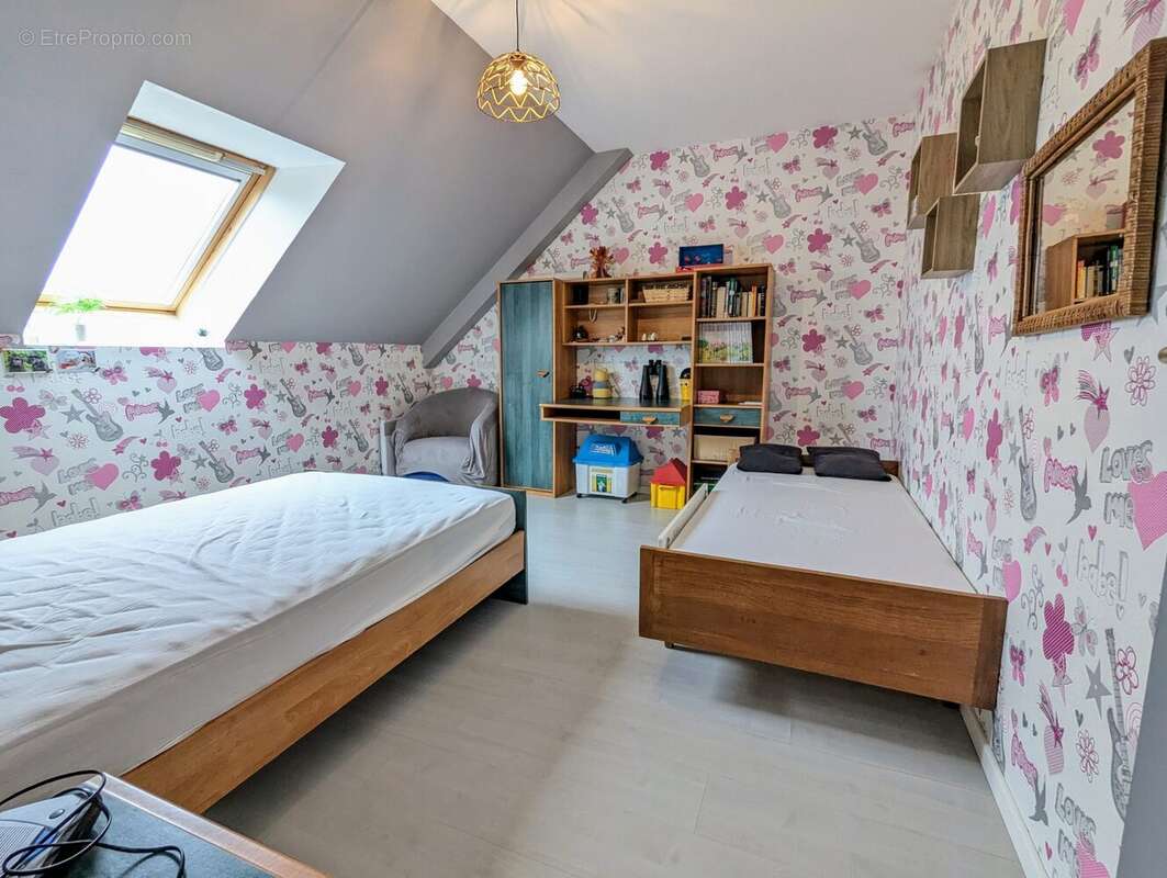 Chambre 3 - Maison à GRANDCAMP-MAISY