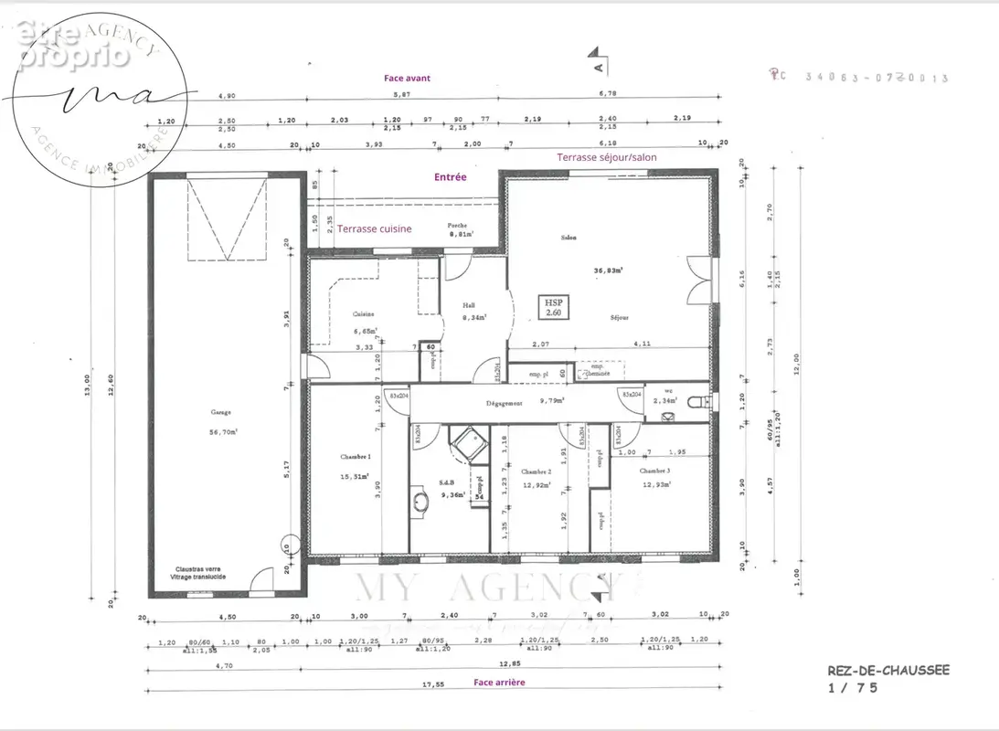 Villa de plain-pied avec garage de 60 m2 à 3 minutes des commerces. - photo 18