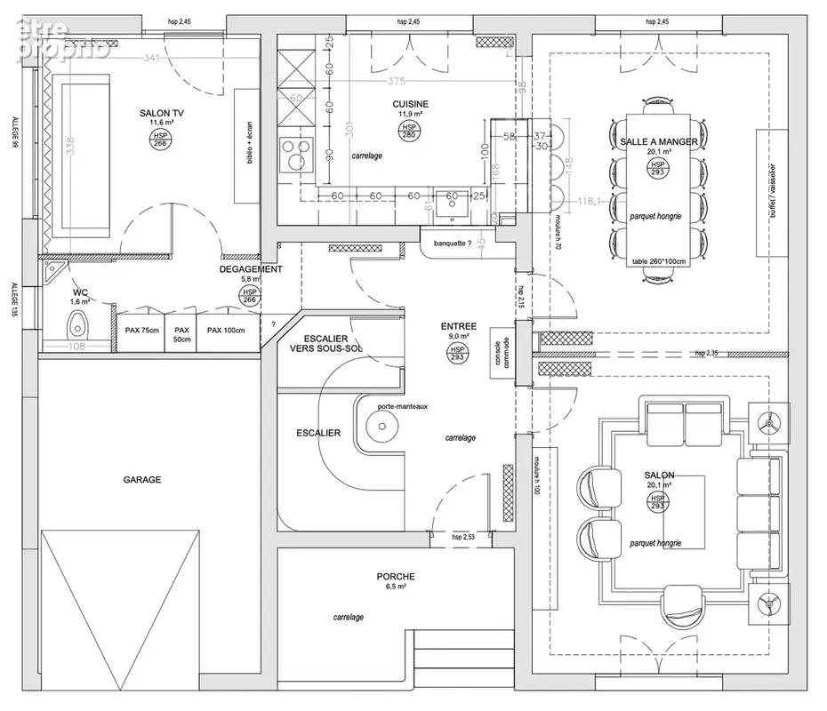 Maison individuelle de 258m2, avec terrasses et jardin, située rue Trouillet Derel - photo 29