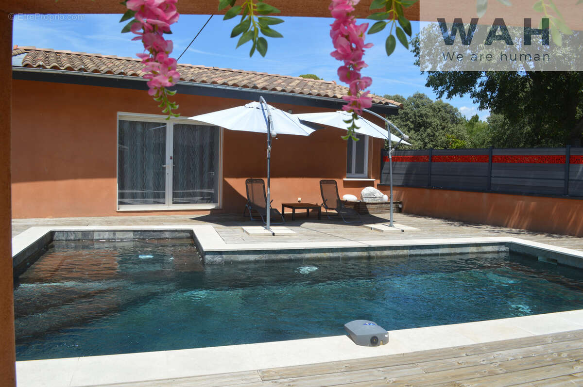 Sauve 30610 -  maison plain pied + studio+ bureau +garage +piscine - photo 15
