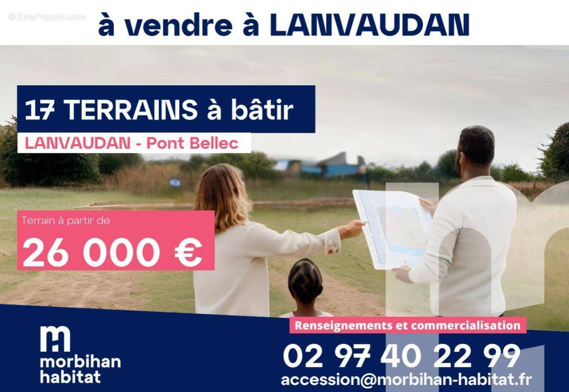 Terrain à LANVAUDAN