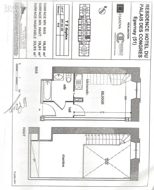 Appartement 1 pièce 31 m² à vendre à Epernay (51200) - photo 4