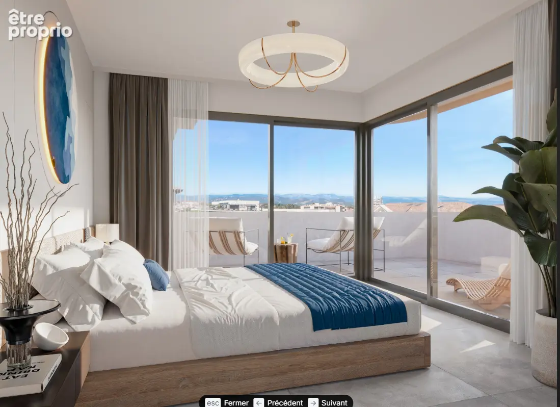 Villa sur toit , Port -Frejus 4 pièce(s) 96.60 m2, rooftop de 65,14 m2, terrasse 27,36M2 - photo 4