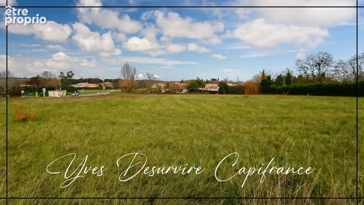 Terrain à CLAIRAC