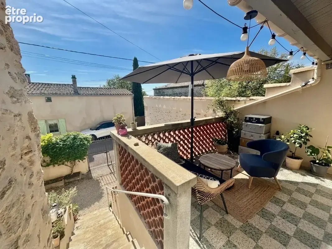 Maison de village avec jardin, terrasse et garage. Vue Ventoux - photo 17