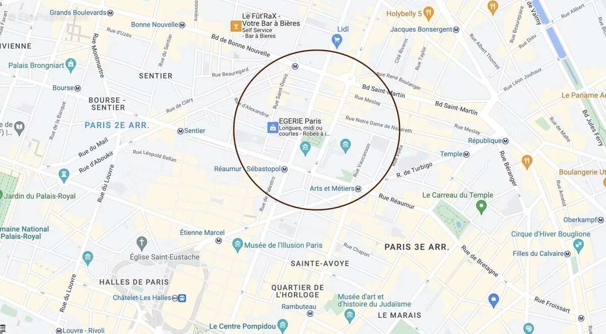 Commerce à PARIS-3E