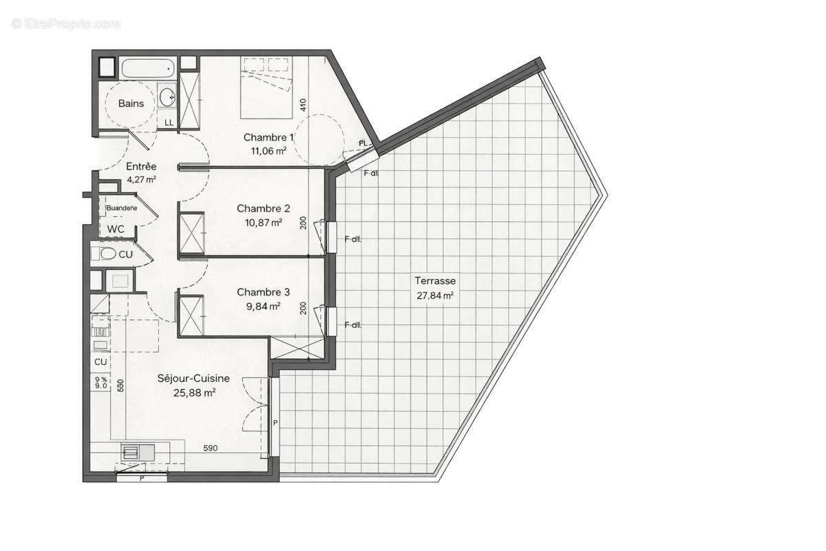Appartement à VENISSIEUX