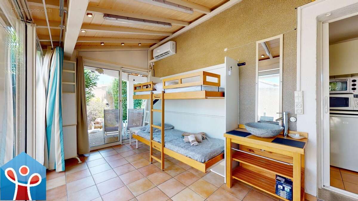 Maison avec véranda et jardin en résidence avec piscine à Portiragnes Plage - photo 10