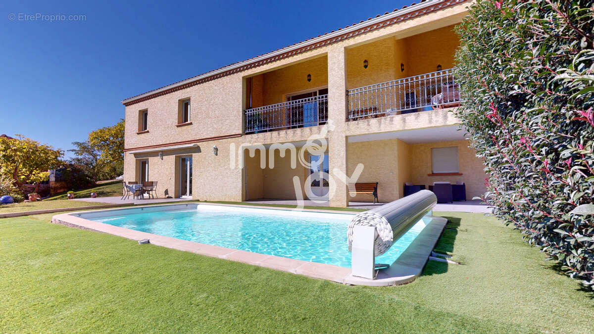 Maison T6 164m2 sur 1601m2 terrain avec piscine, vue Pyrénées - photo 17