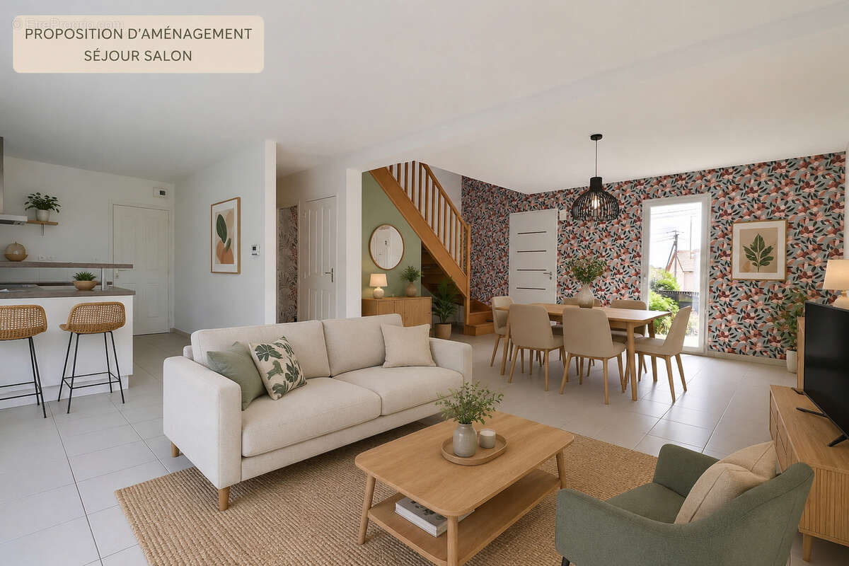 Bourg Mouzillon.Maison individuelle, 4 chambres - photo 3