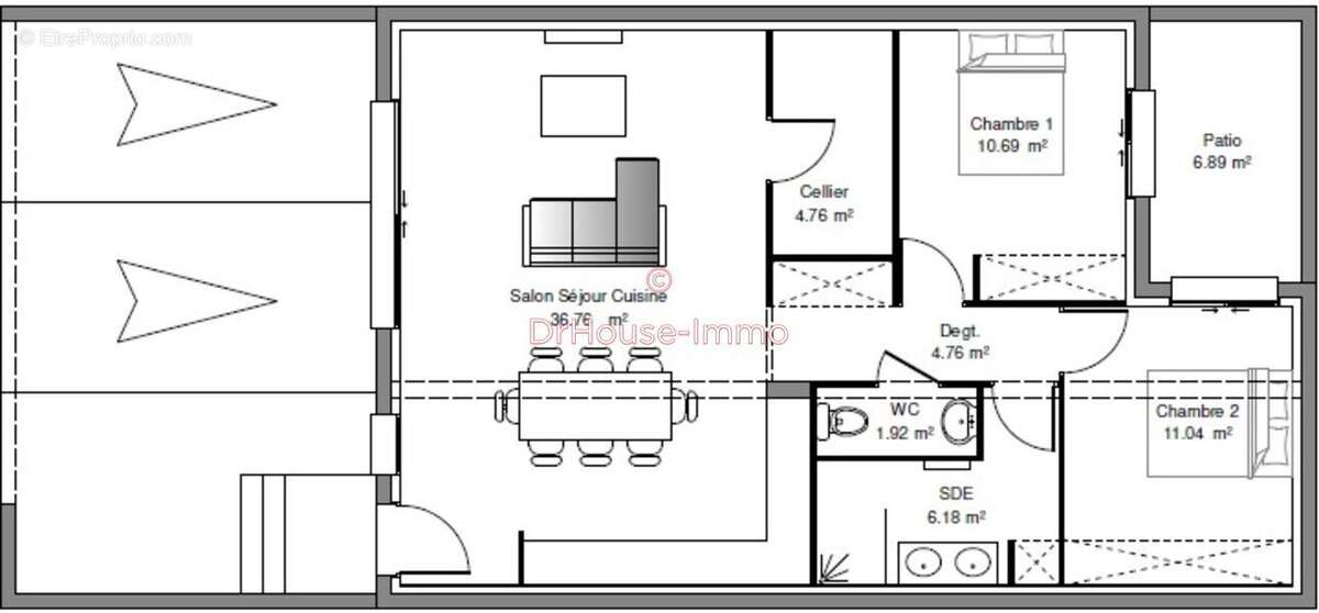 Terrain à SAINT-ESTEVE
