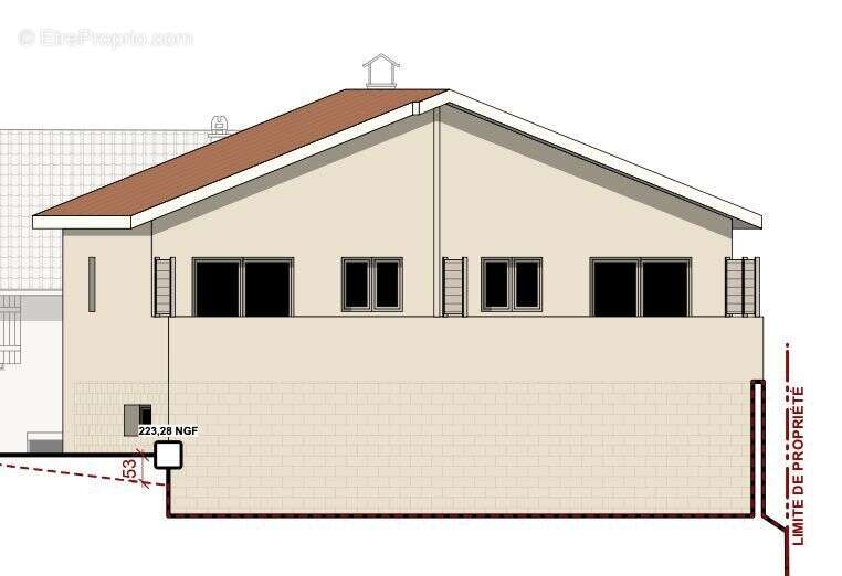MAISON DE 108 m² – VOLUME & MODERNITÉ À FRONTONAS Le plus grand lot de la résidence  Jardin & Garage - photo 10