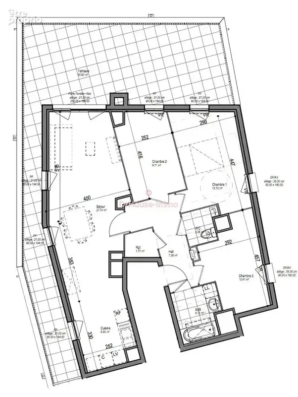 Appartement 5 pièces 84 m² à vendre à Haubourdin (59320) - photo 8