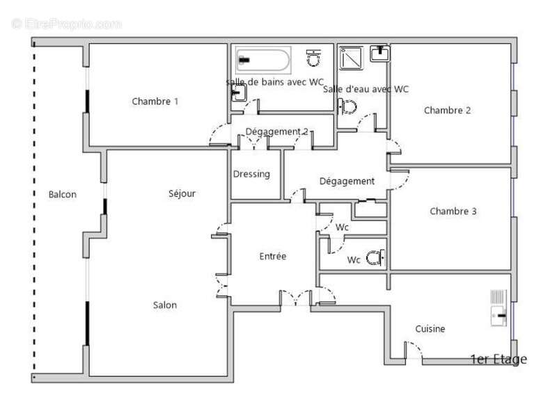 Appartement à vendre 0 pièces SAINT CLOUD (92) - photo 19