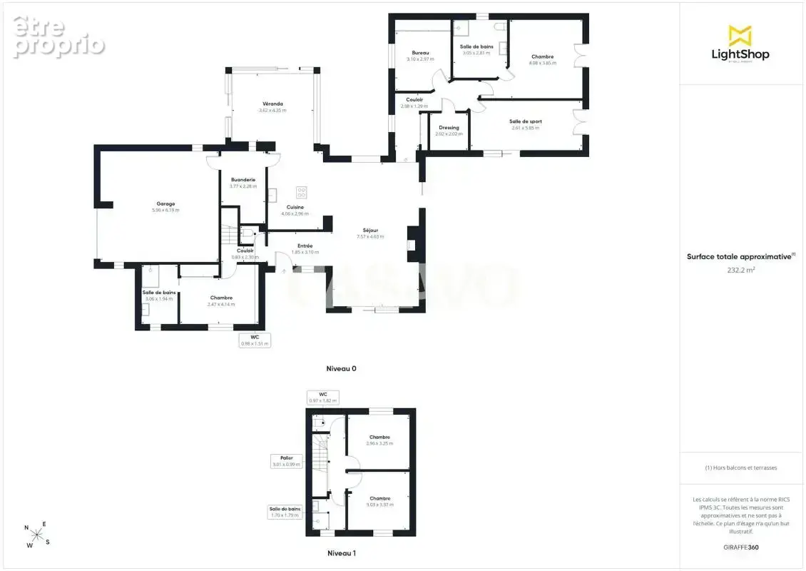 Vente Maison 8 pièces de 189m² - 69300 Caluire-et-Cuire - photo 14