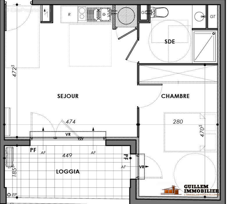 Appartement 39 m² à La Londe-Les-Maures  - photo 2
