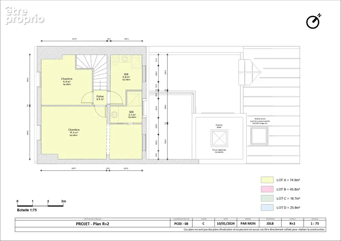 Gambetta - Immeuble de 189,92 m² - photo 5