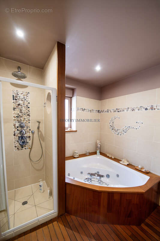 Propriété du 19e siècle en pierres apparentes de 210 m2 habitables + dépendance sur 1281 m2 de terrain - photo 11
