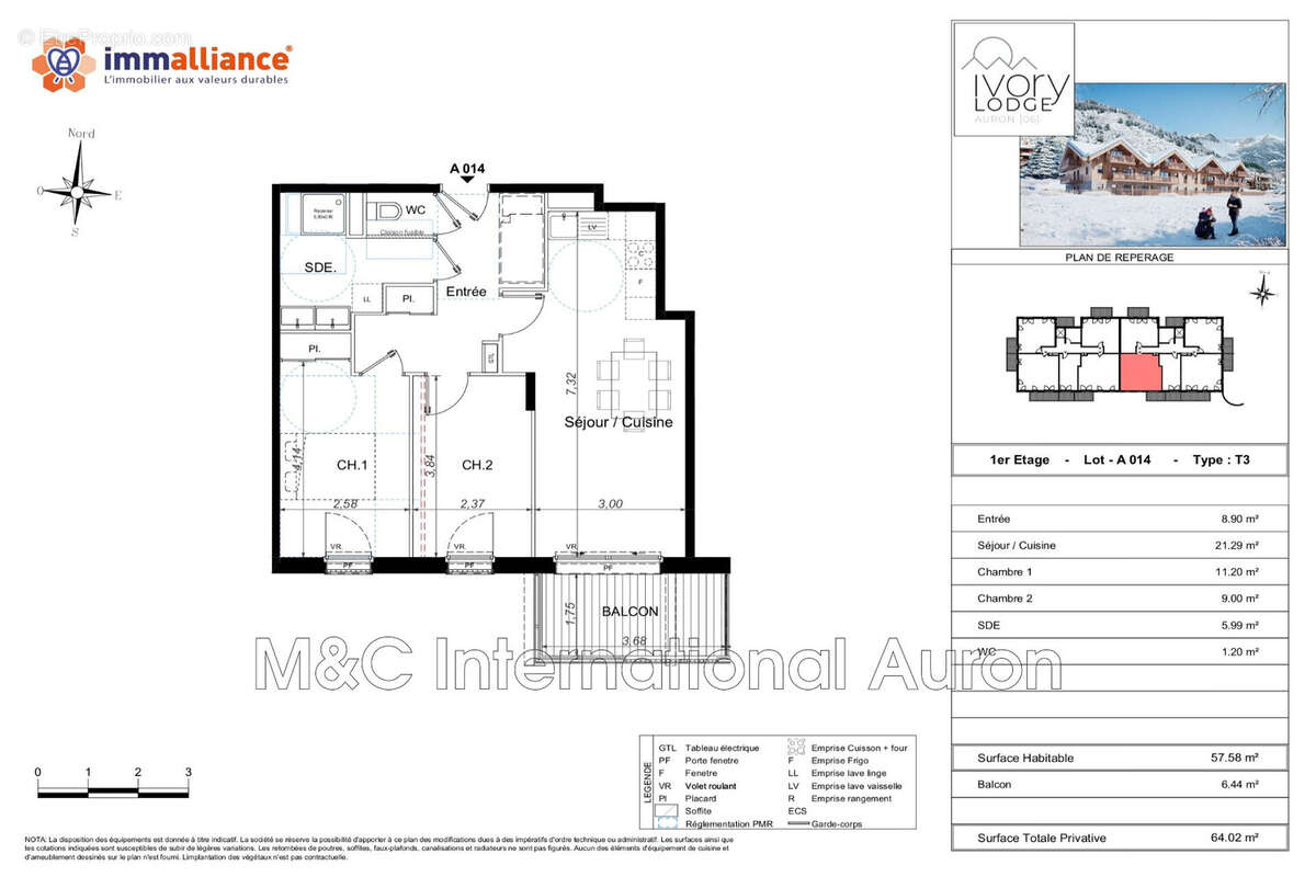Appartement à SAINT-ETIENNE-DE-TINEE