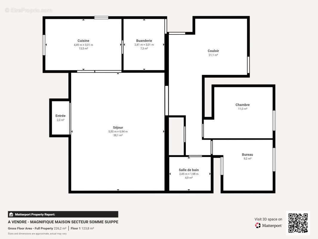 À vendre - suippes - maison moderne avec sous-sol et terrain - photo 3