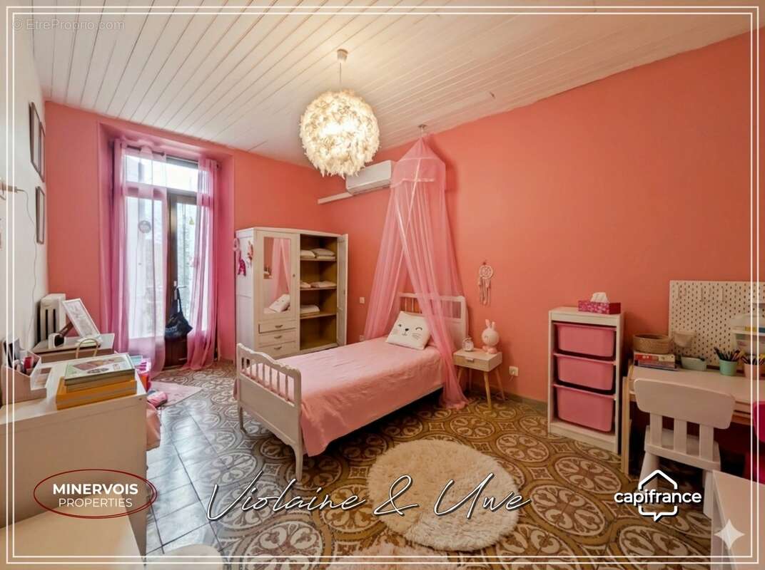 Maison bourgeoise de caractère avec jardin – 259 m² – Azille (Minervois) - photo 6
