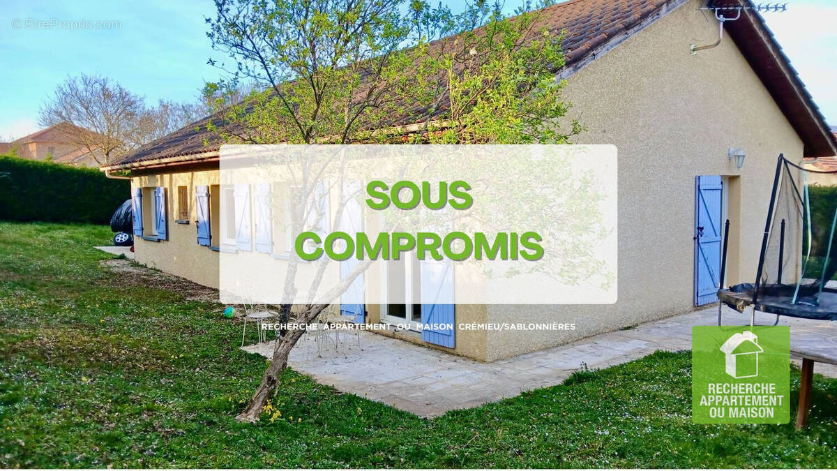 Maison à MONTALIEU-VERCIEU