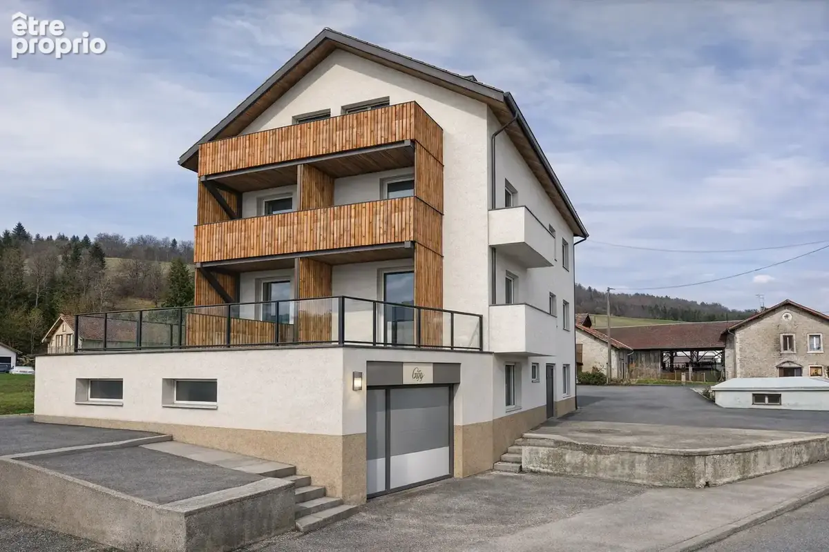 Surface brute 63 m2 au sol (45 m2 Loi Carrez) avec terrasse - Mouthe (25240) - photo 9