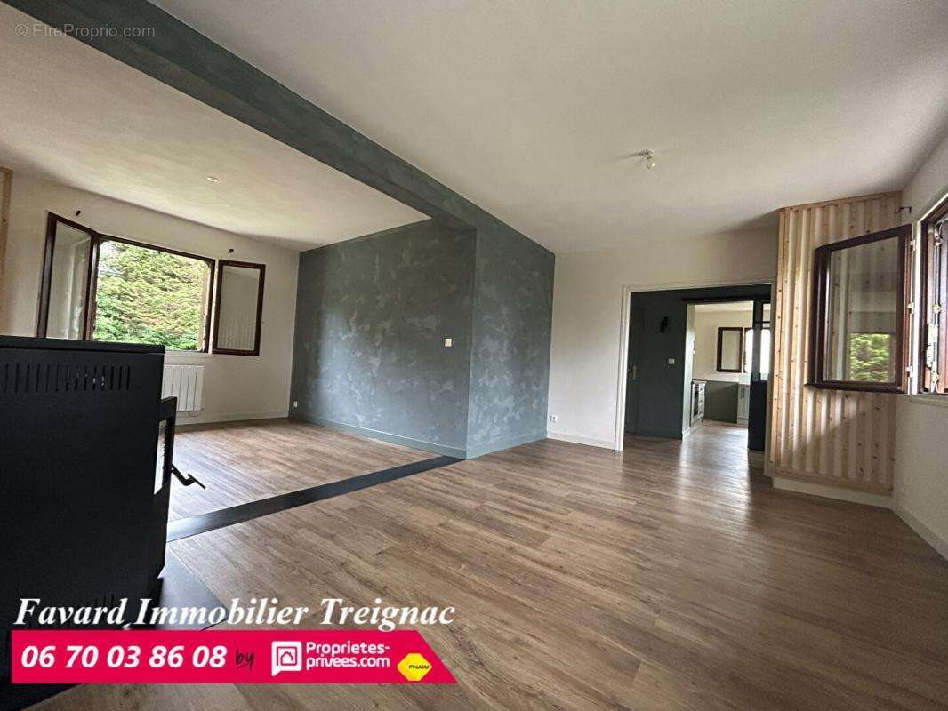 Maison  120 m²  3 chambres - garage  et  jardin plat  850 m² 19 260 TREIGNAC - photo 5