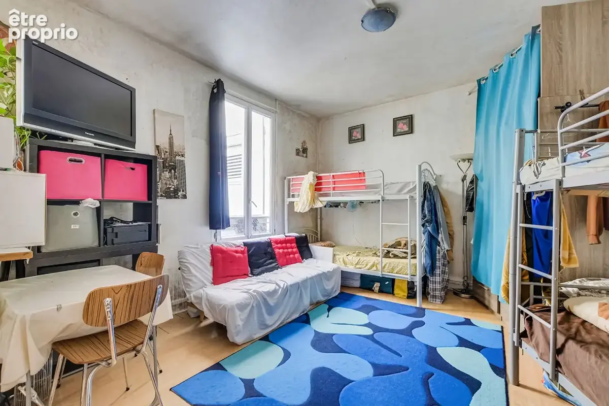 Appartement Paris 1 pièce(s) 22 m2 - photo 2