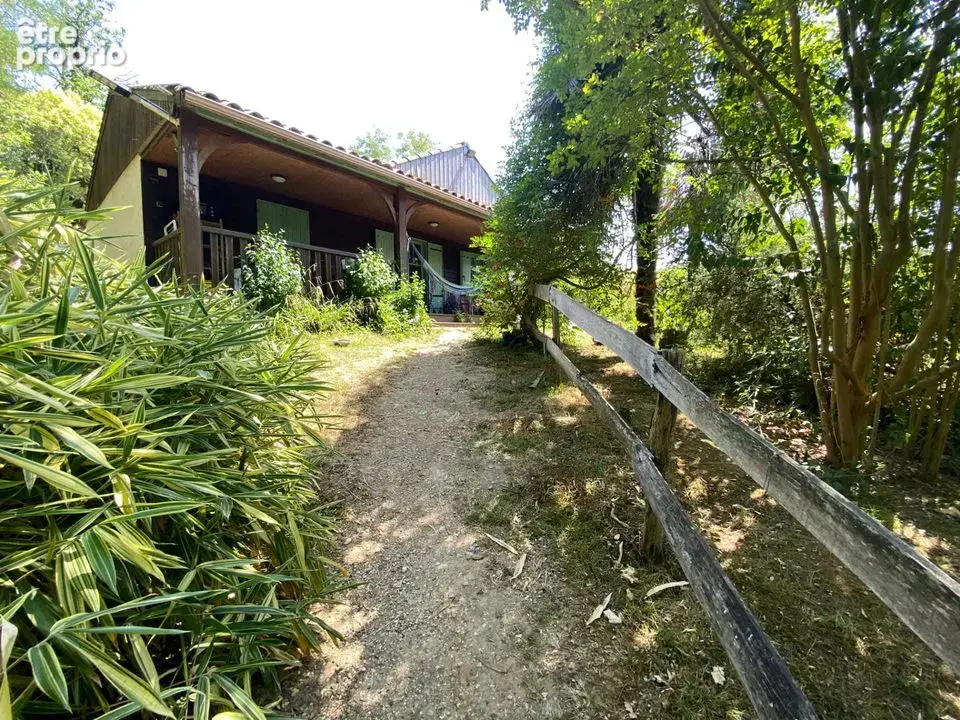CAZAUBON (32)  Chalet en dur + terrain 3,4 ha avec source et - photo 7