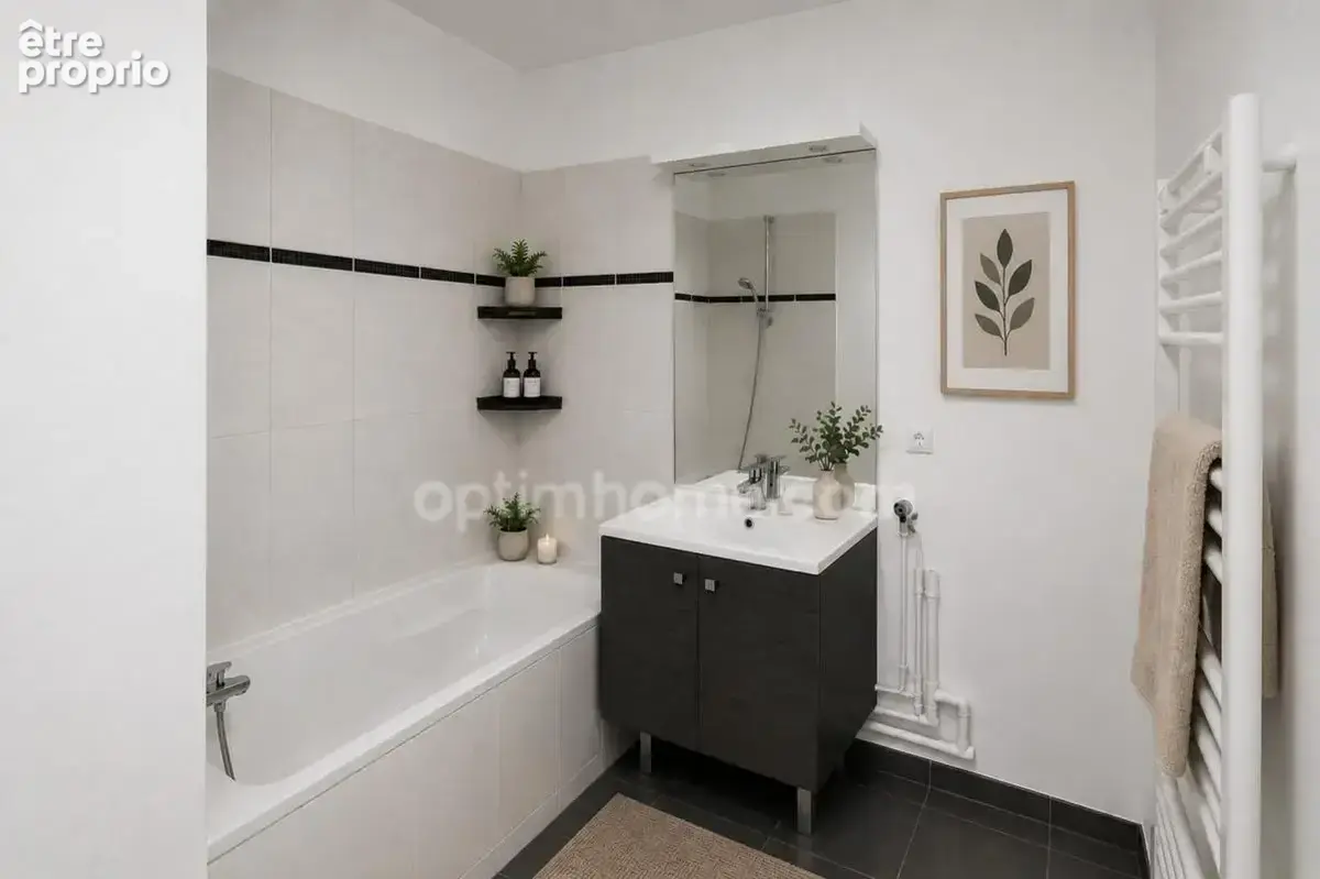 Thorigny sur marne (77) - appartement 3 pieces 70m2 - 2 chambres - lumineux - terrasse - residence recente - cave - parking en s - photo 9