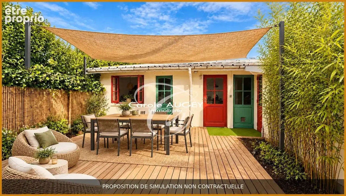 BEGLES - coquette maison intimiste avec jardin & dépendances - photo 5
