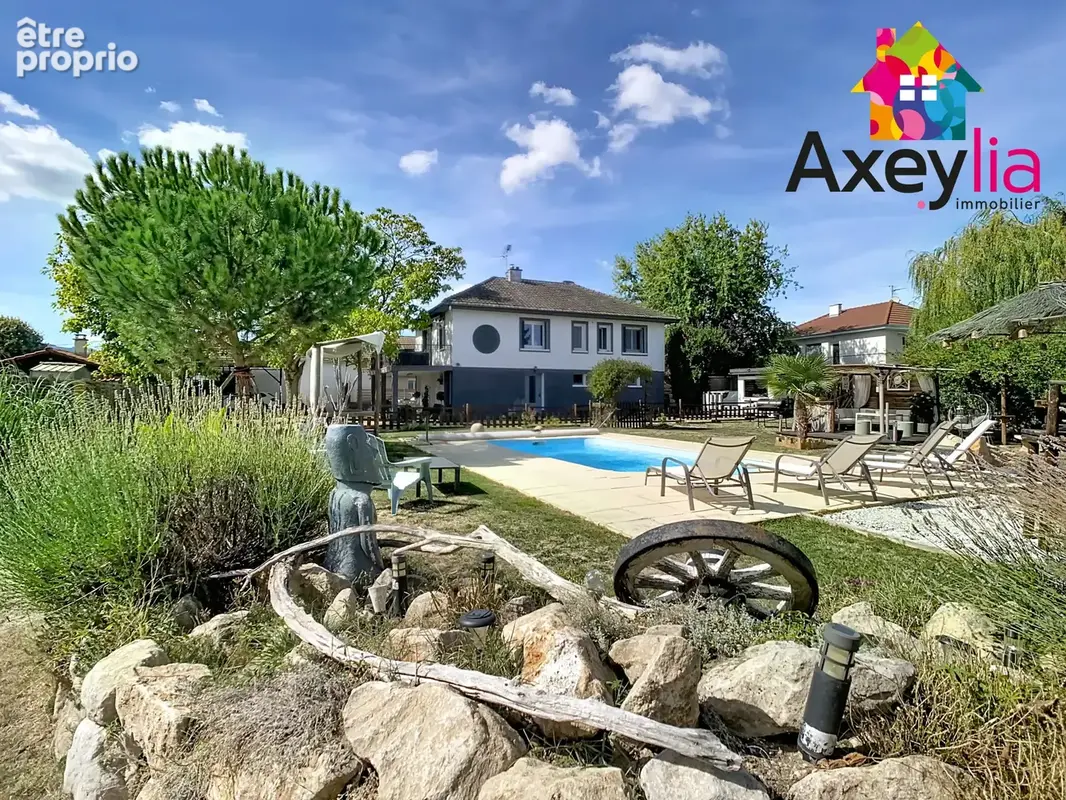 A vendre- pouilly les nonains : maison 4 chambres sur terrain de 1373 m2 avec piscine - photo 1