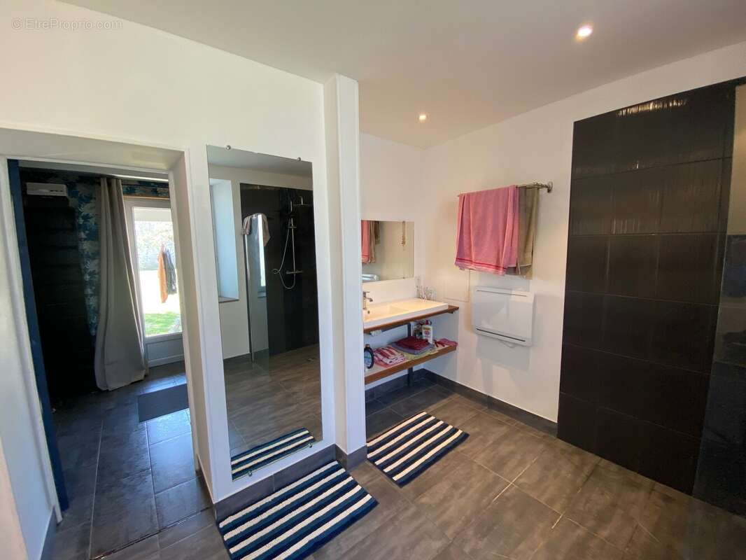 Salle d'eau RDC - Maison à NOISY-RUDIGNON