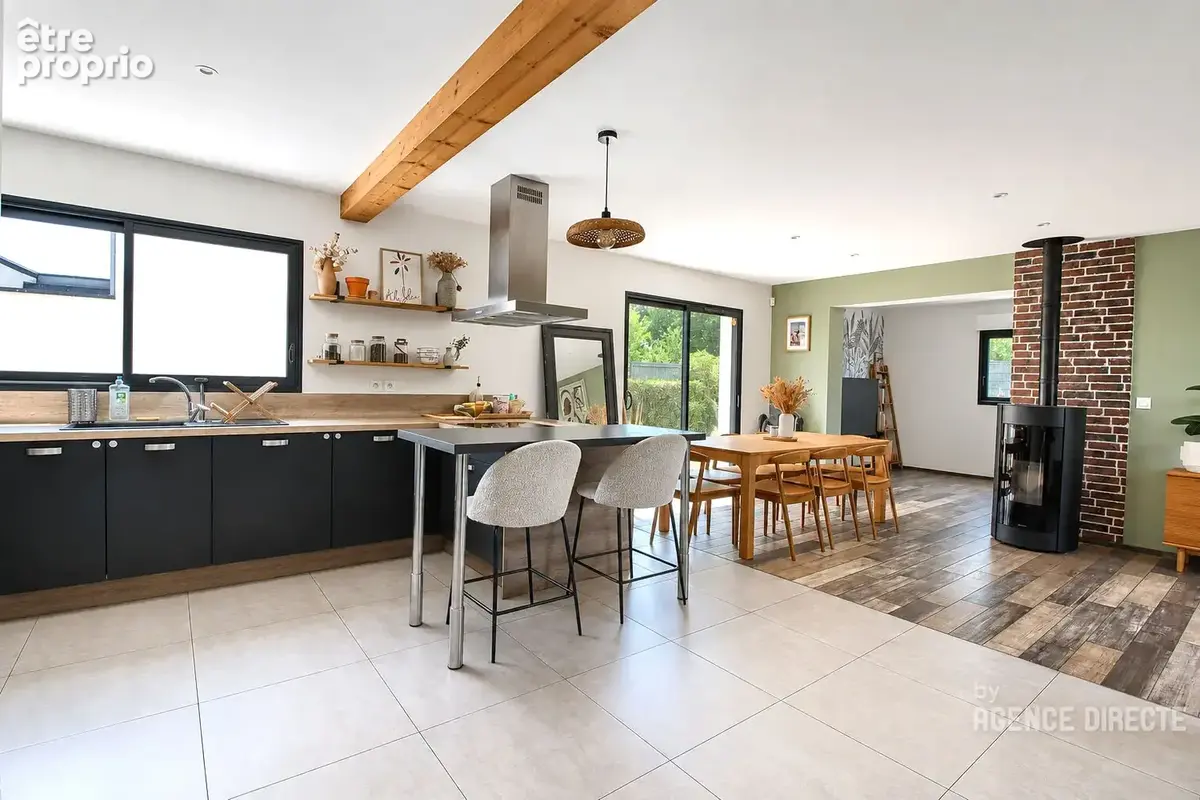 Maison Noyal Chatillon Sur Seiche - 95m2 - 3 chambres - Garage - Jardin et Terrasse - photo 2