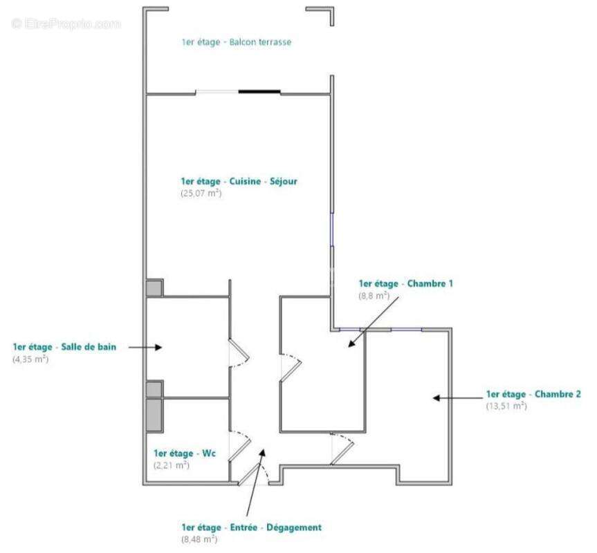 Appartement à SAINT-LOUIS