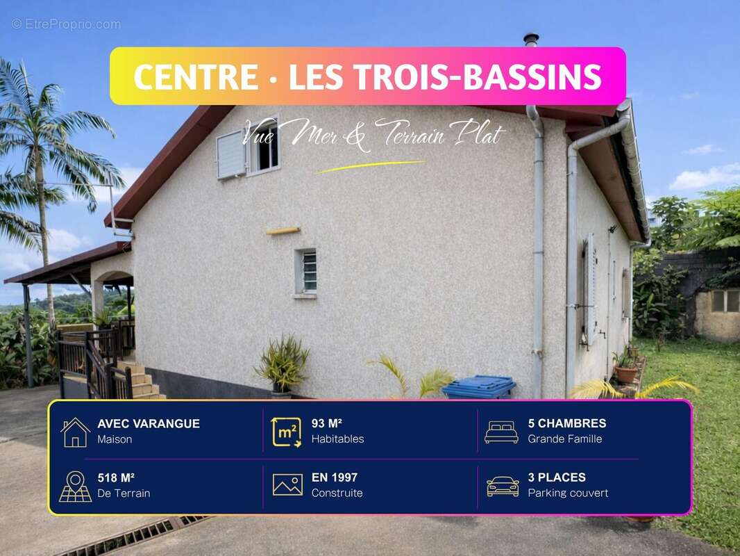 Maison 94 m² à Les Trois-Bassins  - photo 2