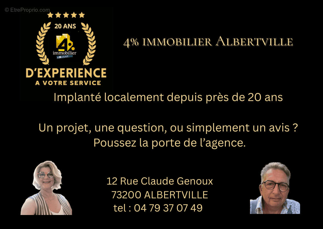 Appartement à ALBERTVILLE