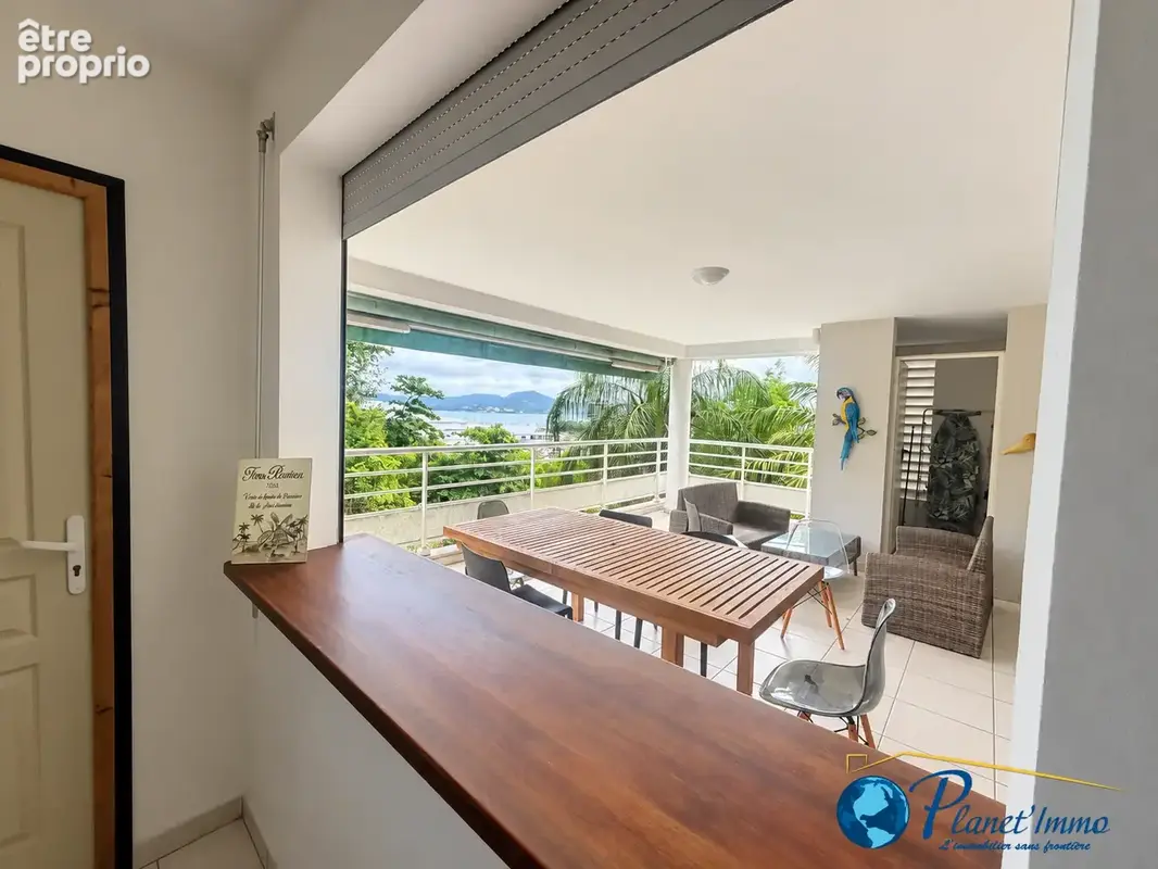 Fort-de-france   étang z'abricots   superbe t4 avec vue mer et terrasse de 25 m2 - photo 5