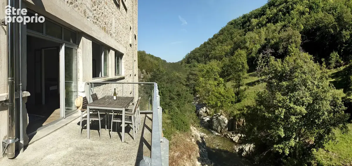Ardèche - Ancien moulinage en pierres dans la vallée de l'Auzène - 6 logements - une grande salle 232m² - dépendance - piscine - - photo 30