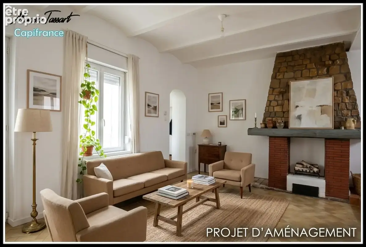 Maison de courée, semi individuelle de 77m² à Saint amand les eaux - photo 3