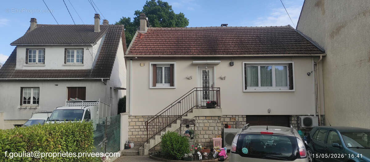 93370 Montfermeil .Maison avec jardin arboré, sans vis a vis - photo 2