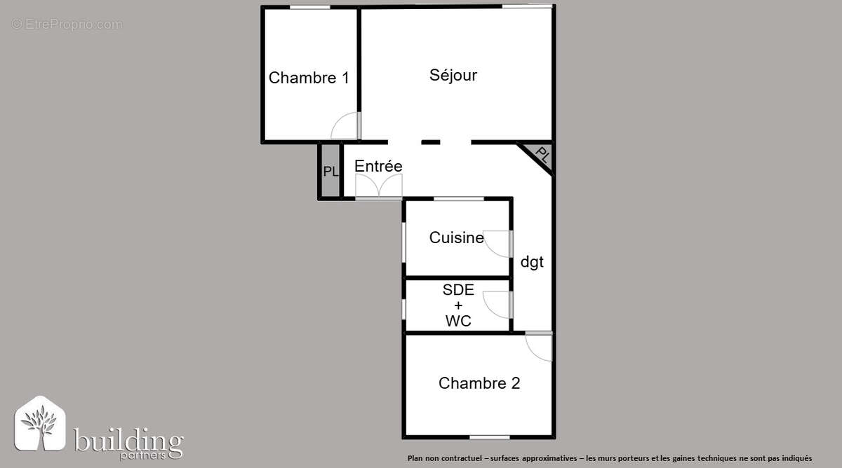 Appartement à LEVALLOIS-PERRET